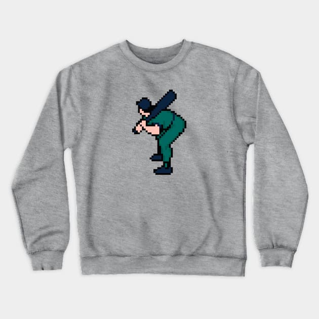 Baseball Star - Seattle Crewneck Sweatshirt by The Pixel League